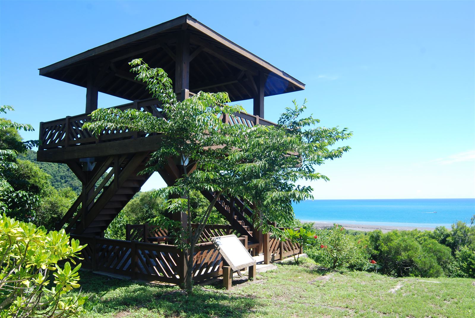 大武觀海步道一隅-觀景台
