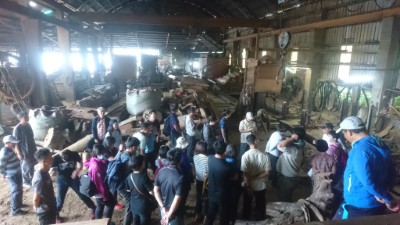 推廣國產材-臺東林管處辦理製材廠觀摩及木材加工課程