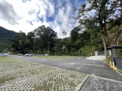 知本國家森林遊樂區新闢建完成的停車場。