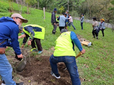 溫泉社區發展協會在知本國家森林遊樂區一起集點樹