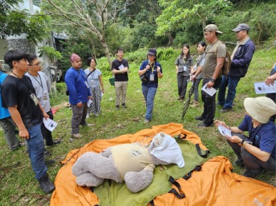 黑熊救援演練情形