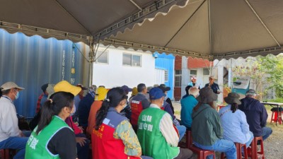 臺東分署今（21）日在大武鄉尚武村辦理第2538號保安林命名活動